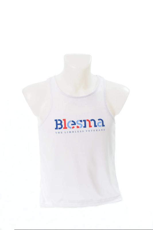 Blesma White Running Vest